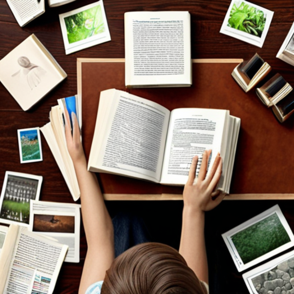 ** A person studying books and articles about environmental management, surrounded by publications from environmental organizations and webinar announcements. The overall mood should be studious and determined, hinting at preparing for certification.

**