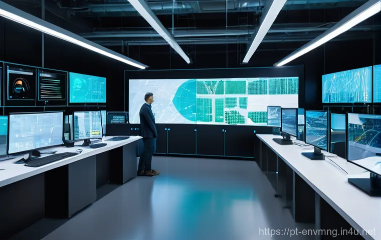 환경경영 자격증 취득을 위한 핵심 포인트 - **Prompt:** A bustling, well-lit, and inviting contemporary marketplace or boutique, showcasing a di...